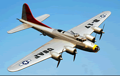 B17 USAF Bomber Remote Control Plane