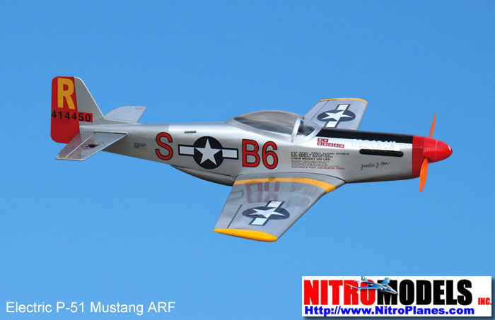 Electric ARF Mustang P-51
