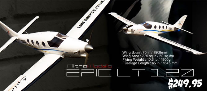 Epic LT 120 Remote Controlled Airplane