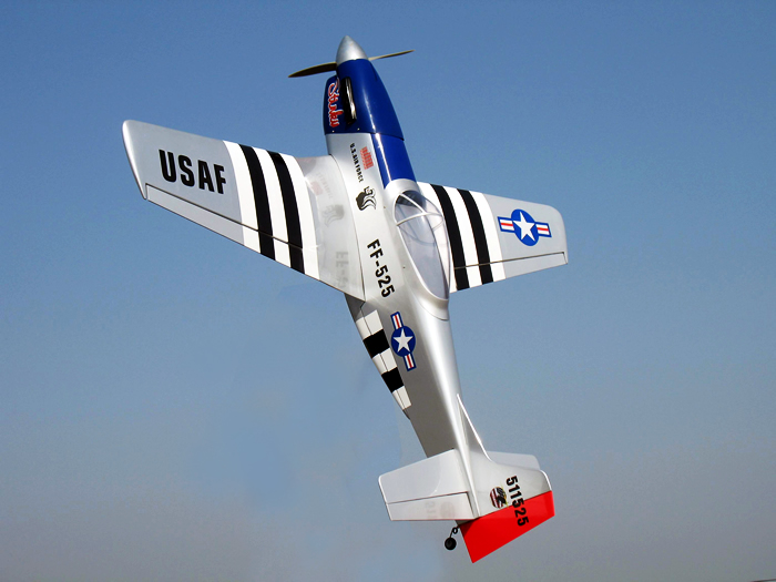 Mustang P-51 USAF ARF RC PLANE